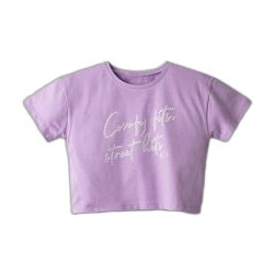 NEK Παιδικό T-Shirt Κοντομάνικο Λιλά 27026