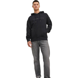 Jack & Jones Ανδρικό Φούτερ με Κουκούλα & Τσέπες Μωβ 12233972