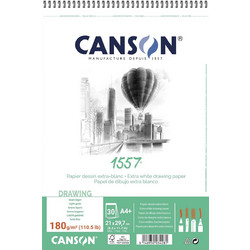 Canson 1557 SP Μπλοκ Σχεδίου A4 120gr/m² 30 Φύλλα