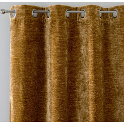 La Redoute Κουρτίνα Βελουτέ με Τρουκς 135x250 Bocha 351484322 Μπρονζέ