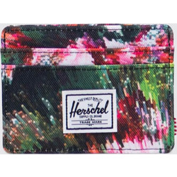 Herschel Μικρό Υφασμάτινο Γυναικείο Πορτοφόλι Καρτών RFID Πολύχρωμο Charlie