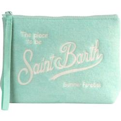 Mc2 Saint Barth Aline ALI0003-00399L Γυναικείο Νεσεσέρ Παραλίας 20x15cm Πράσινο Mint