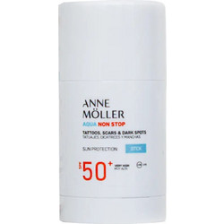 Anne Moller Aqua Non Stop Tattoos, Scars And Blemishes Αντηλιακό Stick Προσώπου & Σώματος SPF50+ 25gr