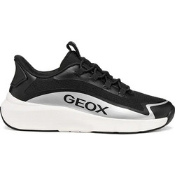 Geox Pro-Ran Fast Παιδικά Sneakers Μαύρα Λευκά J667JA0FUM8C0039