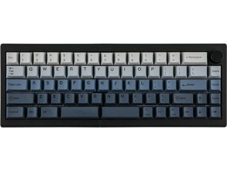Epomaker Split Ασύρματο Μηχανικό Gaming Πληκτρολόγιο 65% με Flamingo Διακόπτες RGB Black