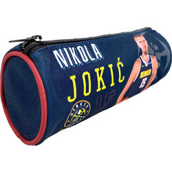 Back Me UP NBA Jokic Κασετίνα Βαρελάκι Navy Μπλε 378-15140