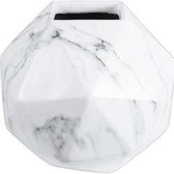Globostar Brixton Κασπώ Χωρίς Σχέδιο Δαπέδου Τσιμεντένιο Λευκό 30x30x30cm 20784