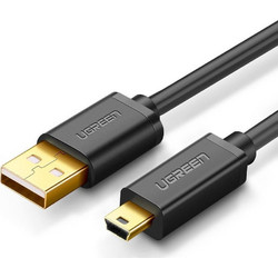 Ugreen US132/10386 Καλώδιο USB-A Male 2.0 to USB-B Male 3m Black