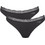 Sloggi Go Blush Γυναικεία String με Δαντέλα Μαύρα 2Pack 10228606-0004