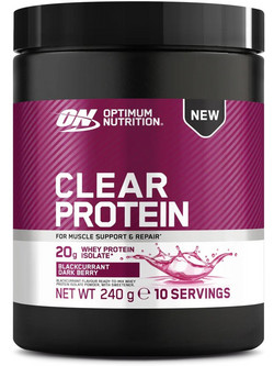 Optimum Nutrition Clear Whey Isolate Blackcurrant Dark Berry 240gr