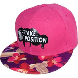 Takeposition Ανδρικό Καπέλο Jockey Υφασμάτινο Φούξια 112-0002