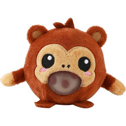 iTotal Monkey Μπαλάκι Αντιστρές Καφέ