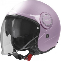 Garibaldi G21 Sunvisor Matt Pink Κράνος Μηχανής Jet