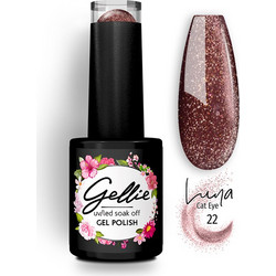 Gellie Luna 22 Cat Eye Ημιμόνιμο Βερνίκι Νυχιών