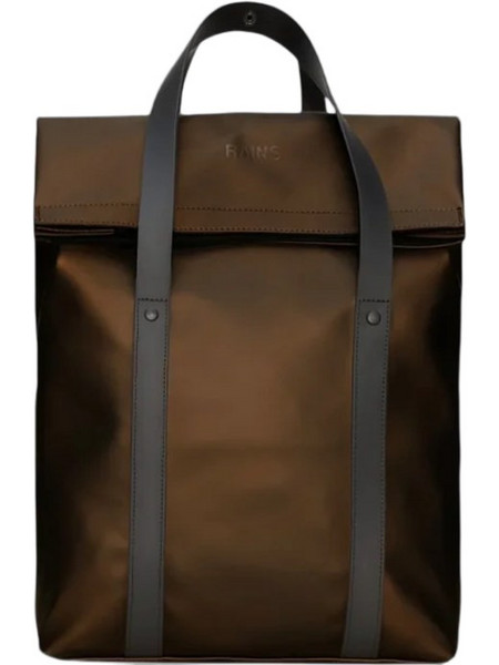 Rains 2 Way Tote 12940-182 Σακίδιο Πλάτης Καφέ