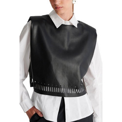 Ale Γυναικείο Χειμερινό Crop Top Μαύρο 8923891