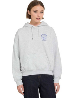 Volcom Γυναικείο Φούτερ με Κουκούλα & Τσέπες Γκρι B4132603-BNH
