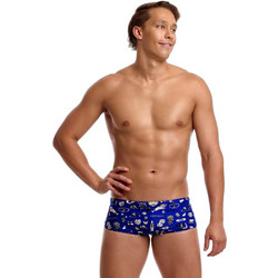 Funky Trunks Αθλητικό Ανδρικό Μαγιό Σλιπ με Σχέδια Royal Blue FTS015M72474