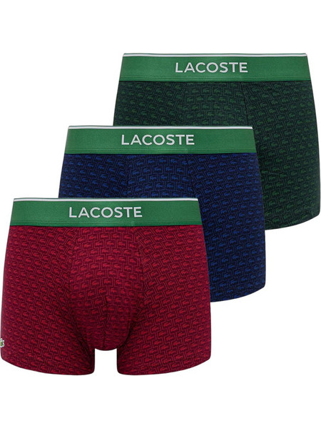 Lacoste Ανδρικά Μποξεράκια Σετ 3Pack 35H5521-RHJ