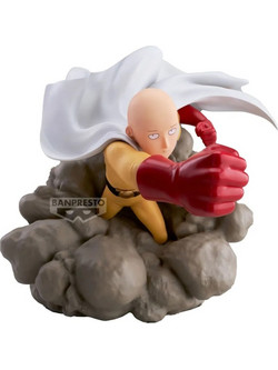 Banpresto One Punch Man Dioram Saitama 15cm