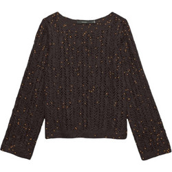 Vero Moda Γυναικεία Πλεκτή Μπλούζα Σοκολατί 10352560