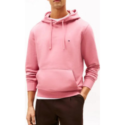 Tommy Hilfiger Ανδρικό Φούτερ με Κουκούλα & Τσέπες Ροζ MW0MW37235-THS