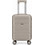 Amber AM1020 Βαλίτσα Καμπίνας 55x35x22cm με 4 Ρόδες Μπεζ