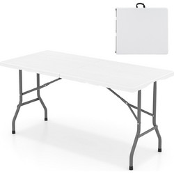 Costway Πτυσσόμενο Τραπέζι NP11840WH