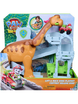 Spin Master Paw Patrol The Dino Movie LIft & Race Dino Playset