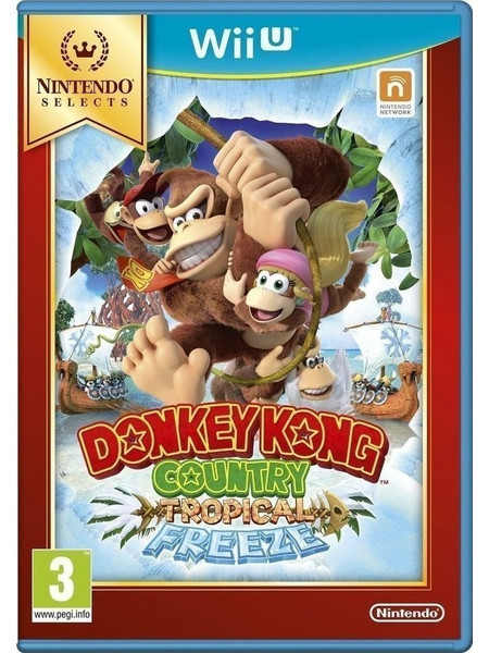 Donkey Kong Country Tropical Freeze Selects Edition Wii