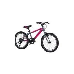 Carrera M2 1001 Παιδικό Ποδήλατο Πόλης 20" Αλουμινίου με 7 Ταχύτητες Ανθρακί Ροζ