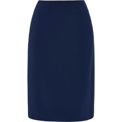 Forel Μίντι Φούστα Υφασμάτινη Ψηλόμεση Pencil Navy Μπλε 083.00.01.040