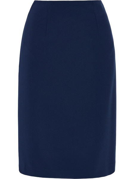 Forel Μίντι Φούστα Υφασμάτινη Ψηλόμεση Pencil Navy Μπλε 083.00.01.040