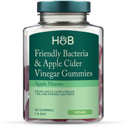 Holland & Barrett Friendly Bacteria & Apple Cider Vinegar 30 Ζελεδάκια