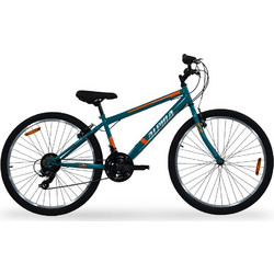 Alpina Rigid S Παιδικό Mountain Bike 26" με 21 Ταχύτητες Μπλε Πορτοκαλί