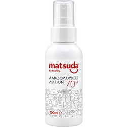 Matsuda Be Healthy Αλκοολούχος Λοσιόν 70° σε Spray 100ml