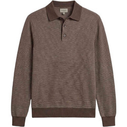 Gant Ανδρική Μπλούζα Polo Μακρυμάνικη Καφέ 3G8080005
