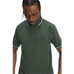 Fred Perry Ανδρική Μπλούζα Polo Κοντομάνικη Πετρόλ M3600-53A