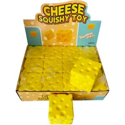 Blue Toys Cheese Cube Squishy Κίτρινο