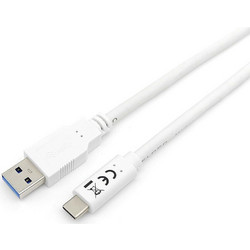 Equip 128363 USB-A to USB-C 1m White