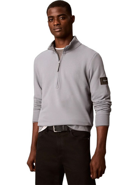Calvin Klein Ανδρικό Φούτερ Γκρι LV04RJ203G-5FA