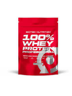 Scitec Nutrition 100% Whey Professional Unflavoured Πρωτεΐνη Ορού Γάλακτος Γράμμωσης Χωρίς Γλουτένη 400gr