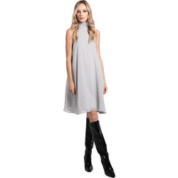 Toi & Moi Mini Φόρεμα για Γάμο / Βάπτιση Γκρι 50-6984-226