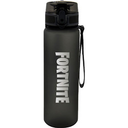 CyP Brands Fortnite Παιδικό Παγούρι με Καλαμάκι Μαύρο 650ml