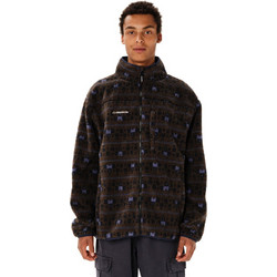 Emerson Ανδρική Ζακέτα Fleece με Φερμουάρ Καφέ 262.EM290.122