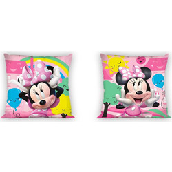 Dimcol Disney Minnie 19 Παιδικό Διακοσμητικό Μαξιλάρι Microfiber Ροζ 40x40cm