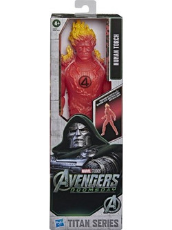 Hasbro Marvel Avengers Doomsday Titan Series Human Torch Φιγούρα Δράσης για 4+ Ετών