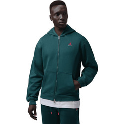 Nike Ανδρική Ζακέτα Φούτερ με Κουκούλα και Φερμουάρ Πράσινη IU0243-378