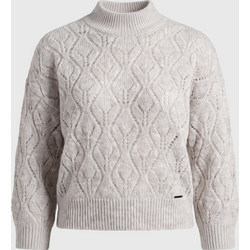 Funky Buddha Γυναικεία Πλεκτή Μπλούζα Εκρού FBL014-124-09