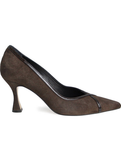 Guy Laroche Γόβες με Λεπτό Ψηλό Τακούνι Σοκολατί 802W27000033